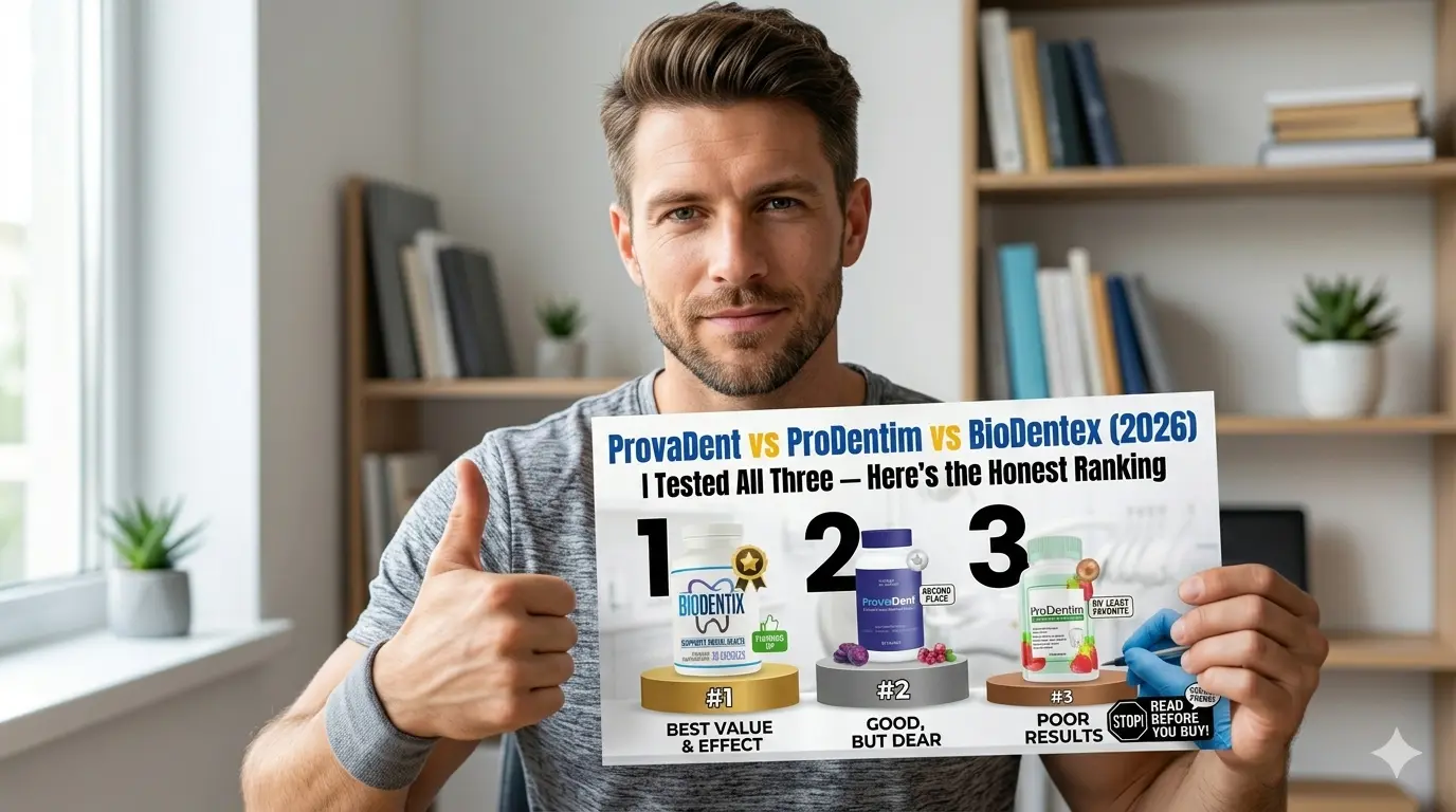 ProvaDent vs ProDentim vs BioDentex comparison review