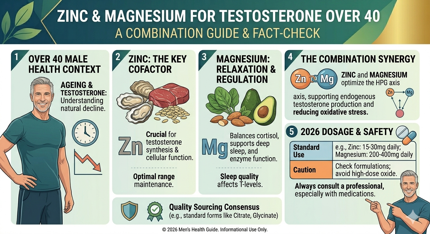 Zinc and Magnesium for Testosterone Over 40 guide