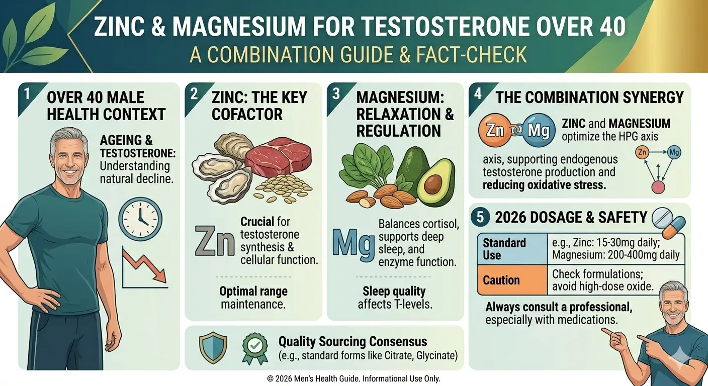 Zinc and Magnesium for Testosterone Over 40 guide