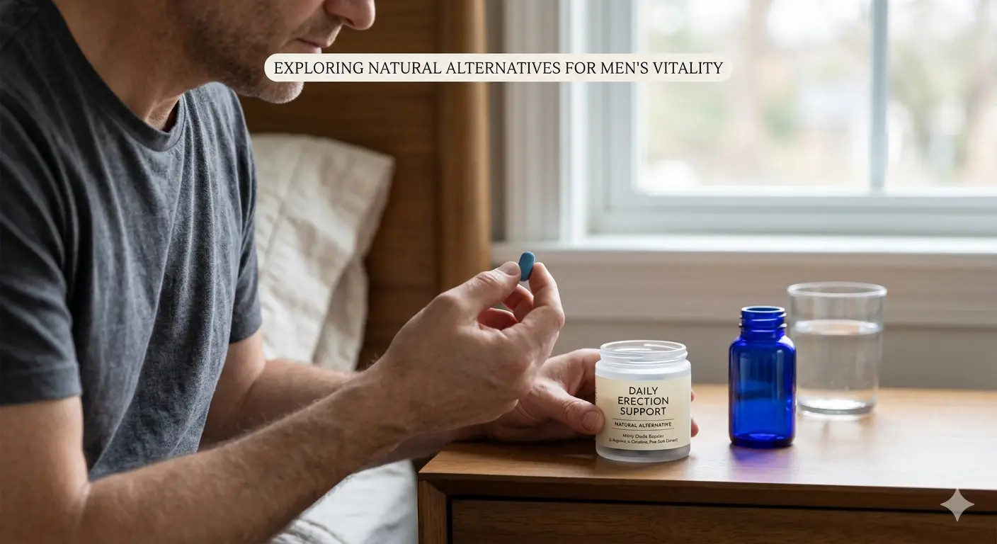 Best non-prescription alternatives to Blue Chew for ED support