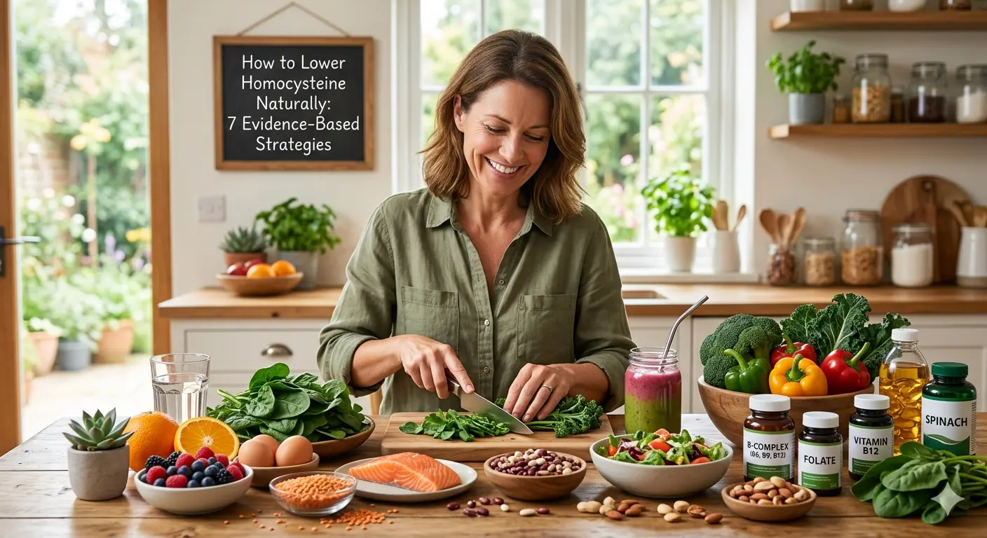 How to Lower Homocysteine Naturally for heart health