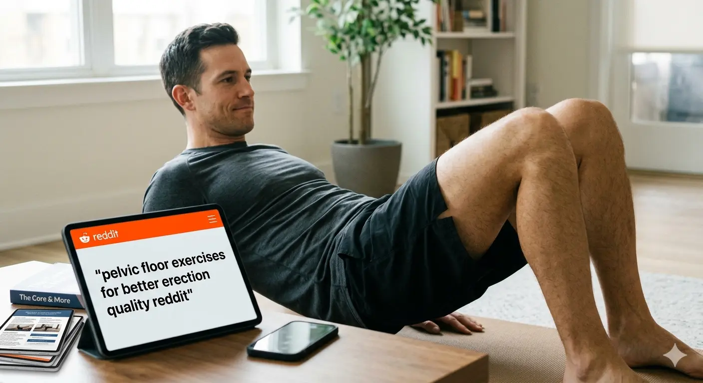 Pelvic floor exercises for better erection quality step-by-step guide